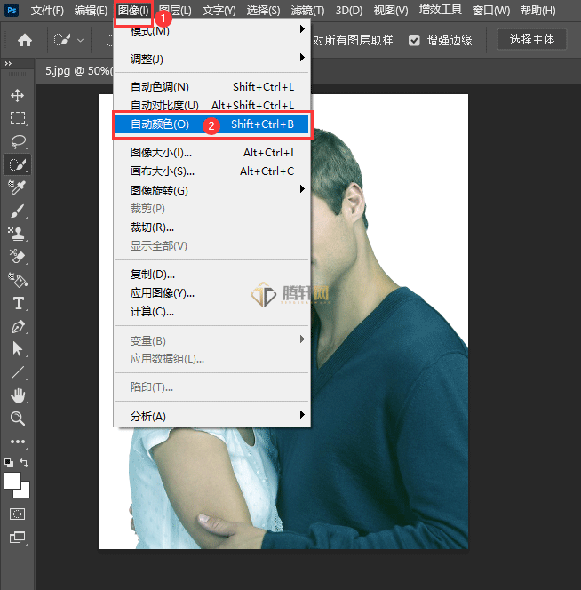 Photoshop怎么设置自动颜色？ps设置自动颜色方法详细步骤图文教程