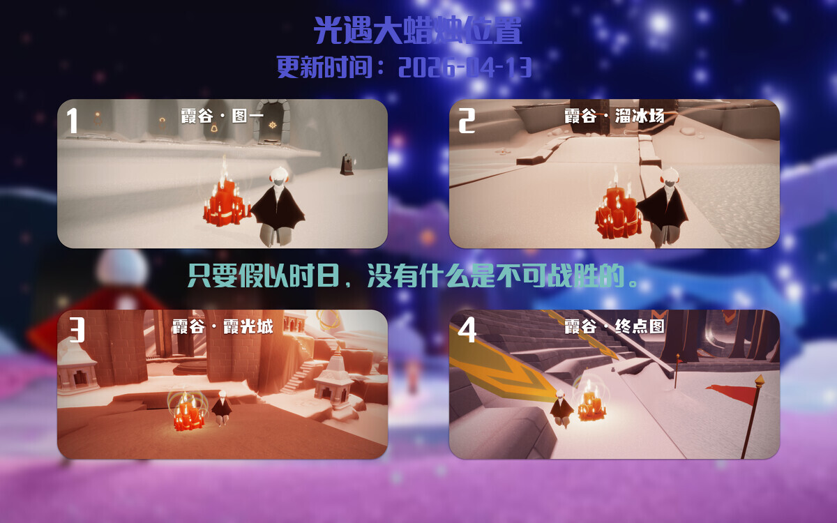 大蜡烛汇总图