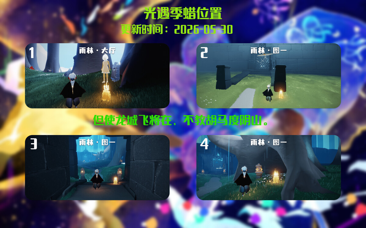 季节蜡烛汇总图