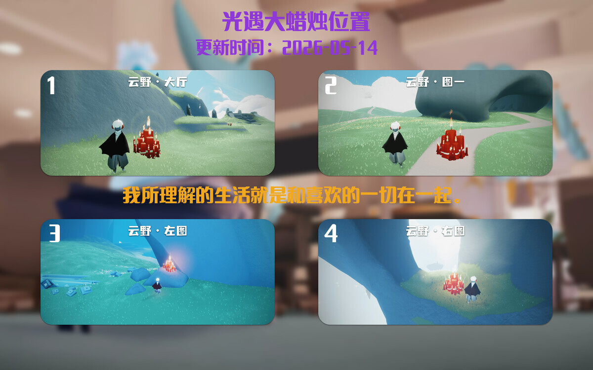 大蜡烛汇总图