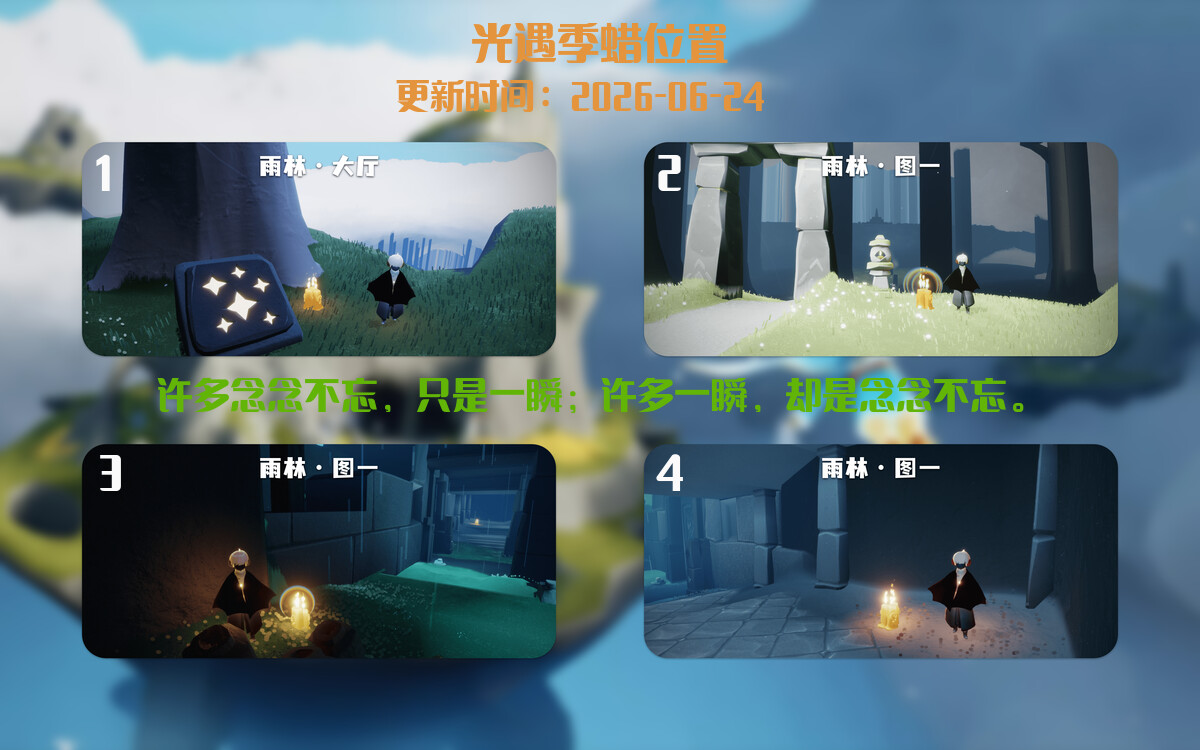季节蜡烛汇总图