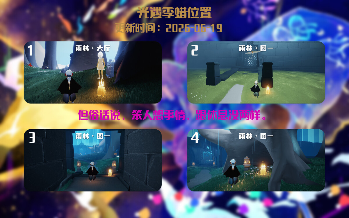 季节蜡烛汇总图