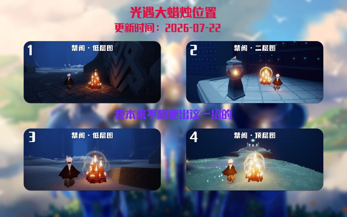 大蜡烛汇总图