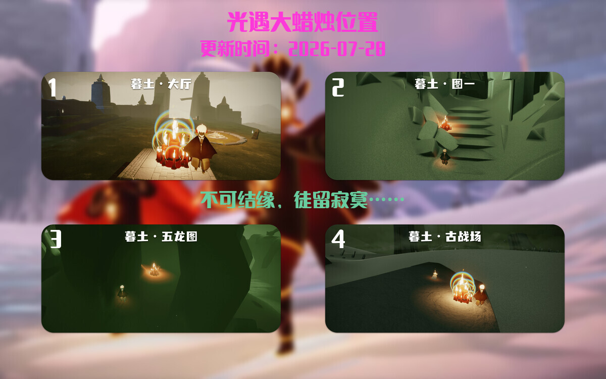 大蜡烛汇总图