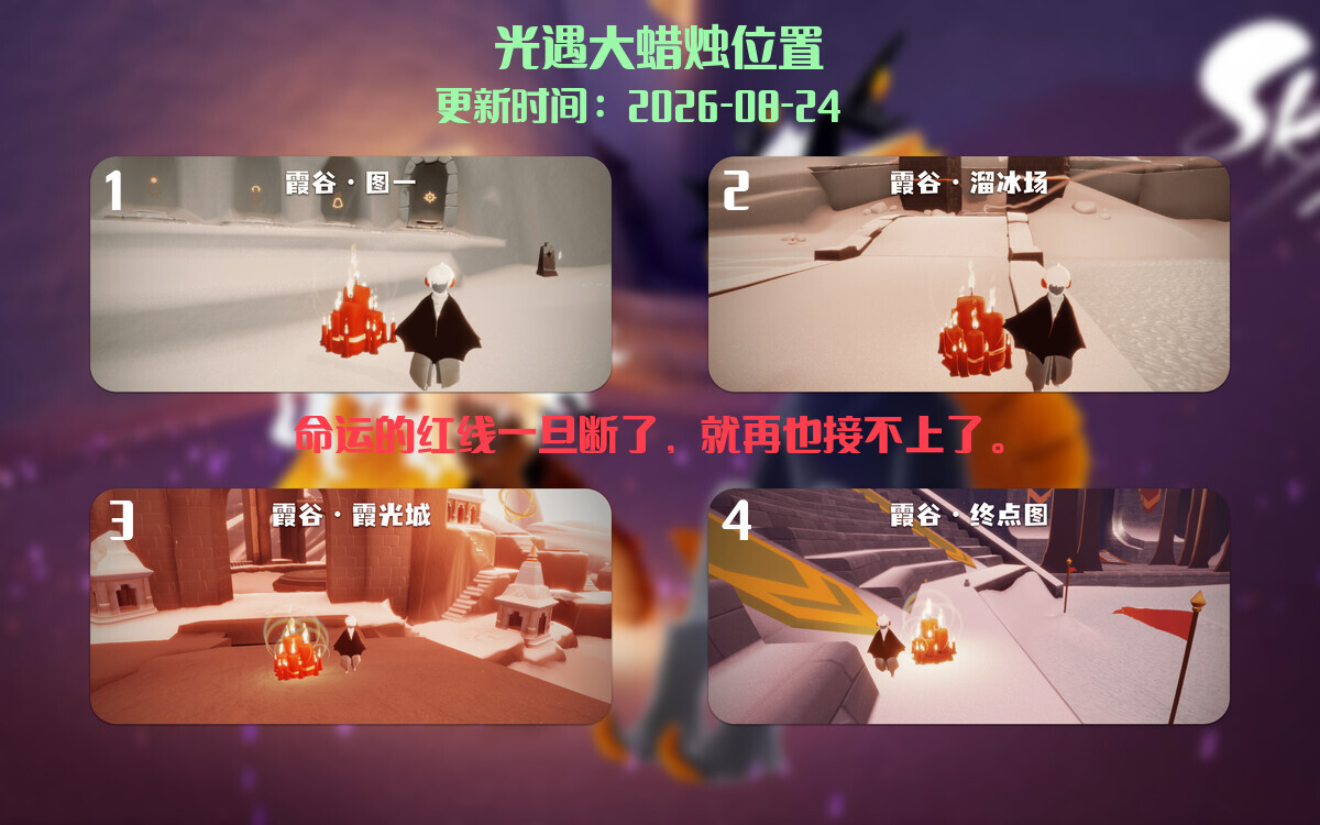 大蜡烛汇总图