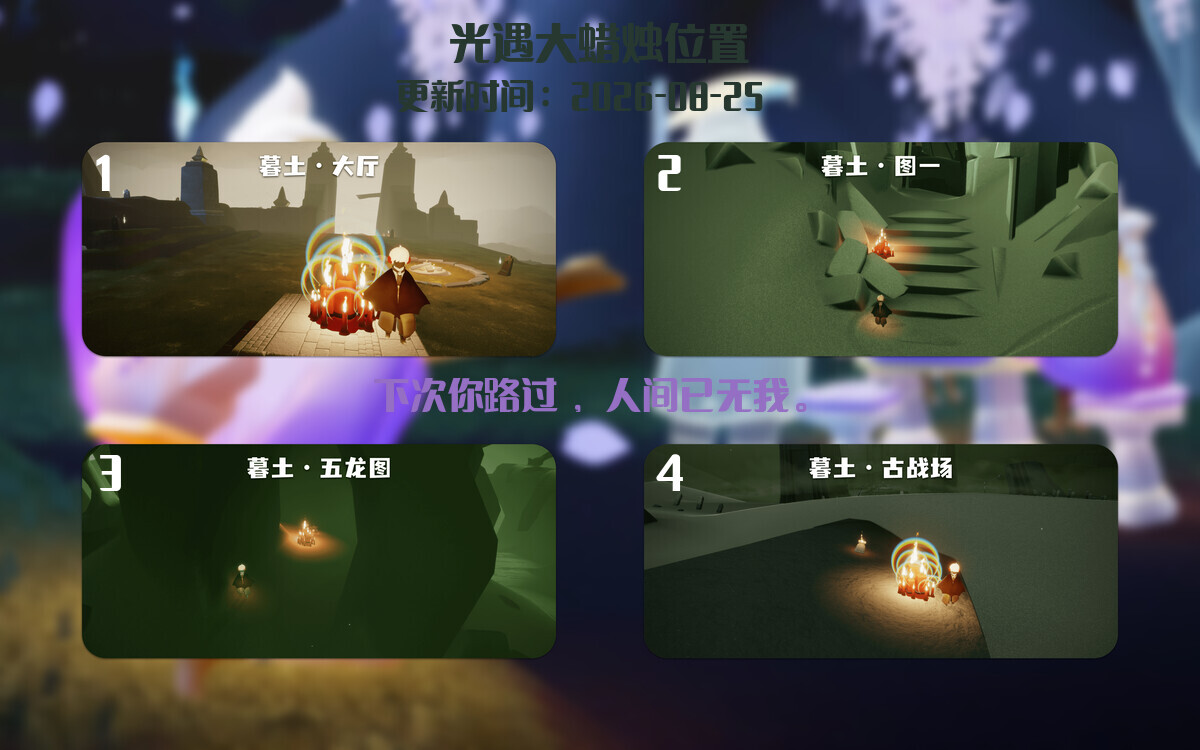 大蜡烛汇总图