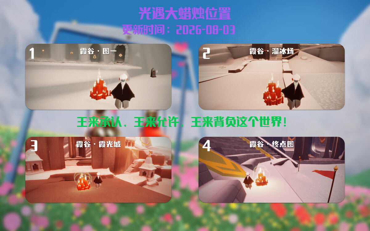 大蜡烛汇总图