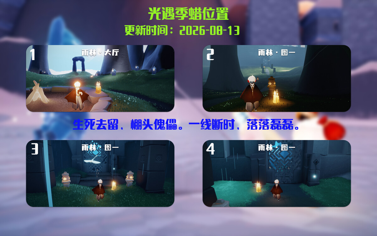 季节蜡烛汇总图
