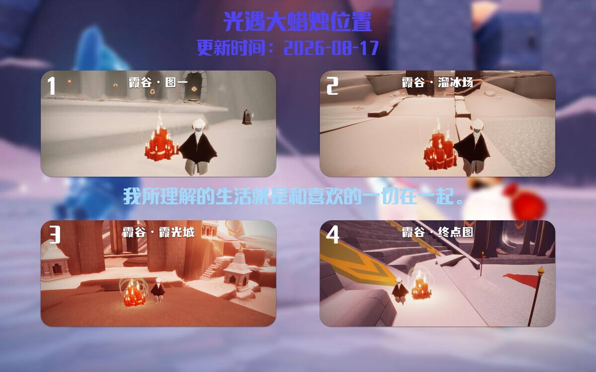 大蜡烛汇总图