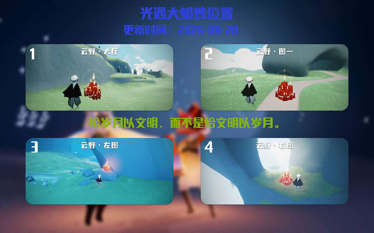 大蜡烛汇总图