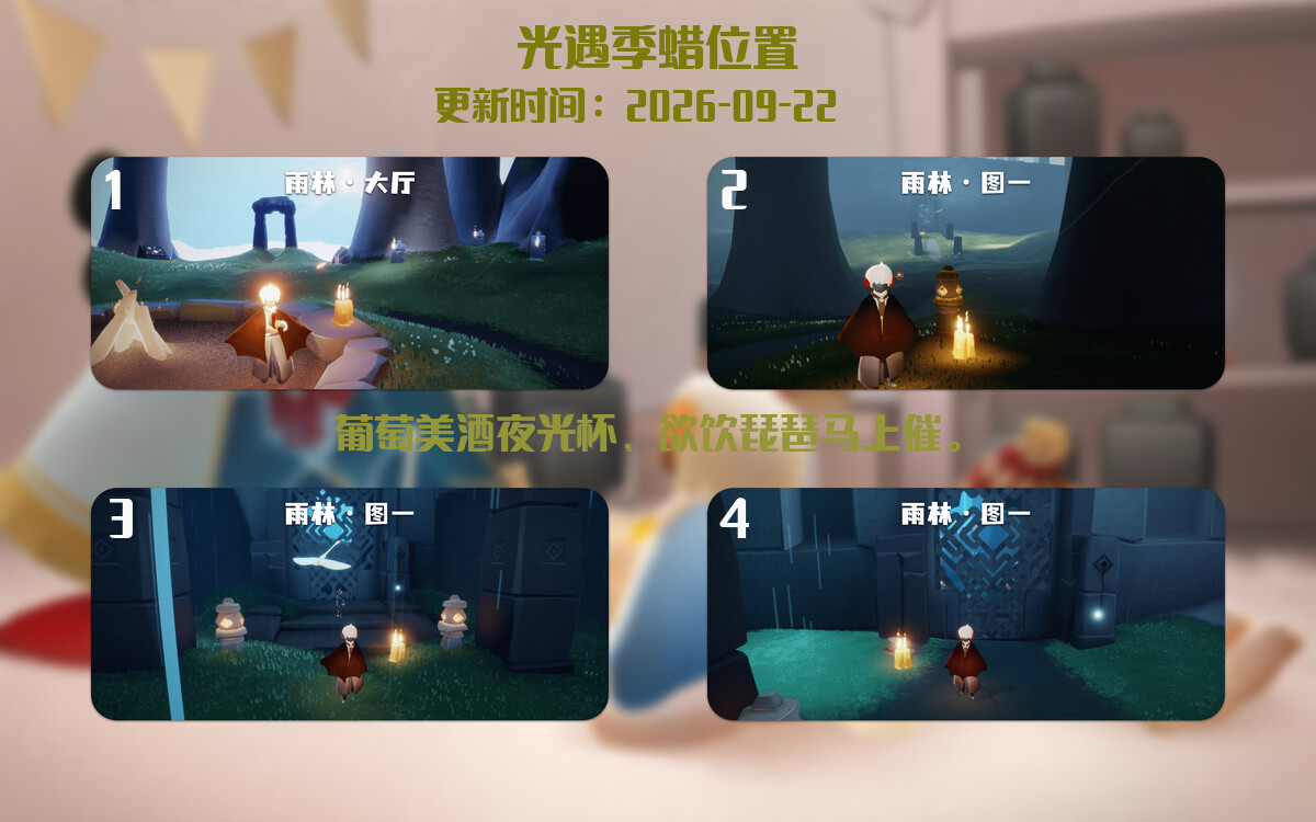 季节蜡烛汇总图