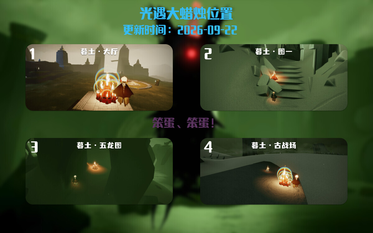 大蜡烛汇总图
