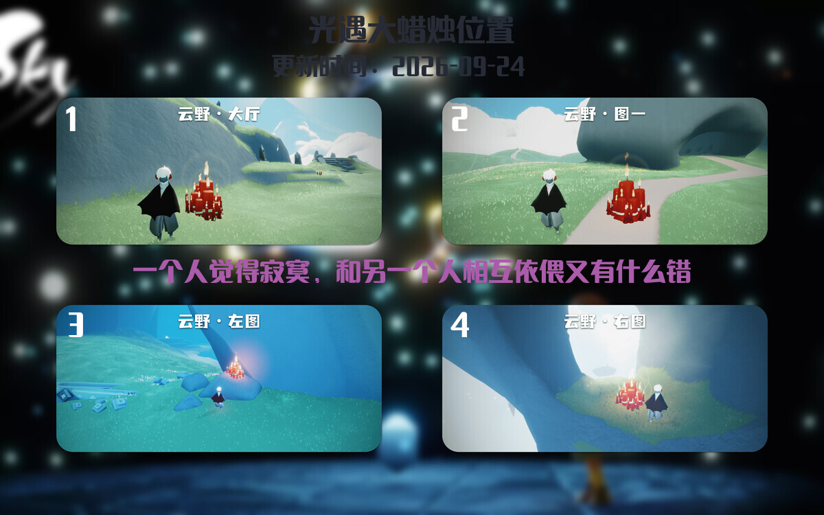 大蜡烛汇总图