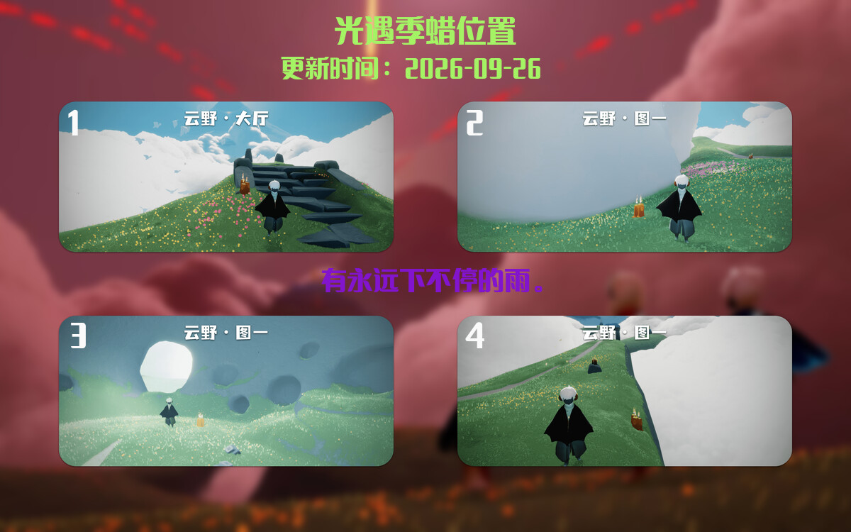 季节蜡烛汇总图