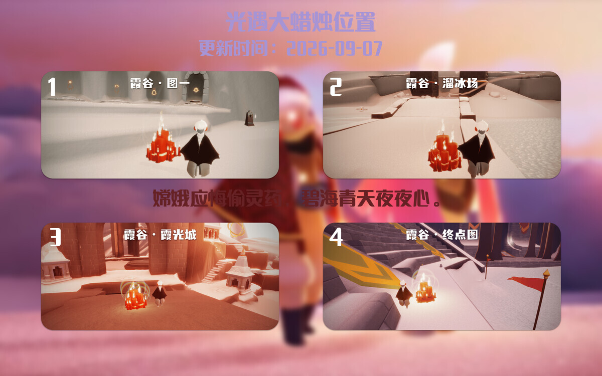 大蜡烛汇总图