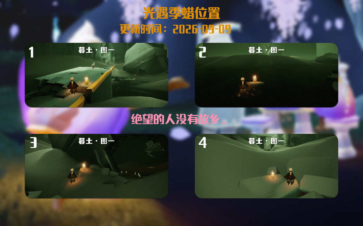 季节蜡烛汇总图