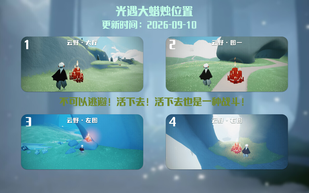 大蜡烛汇总图