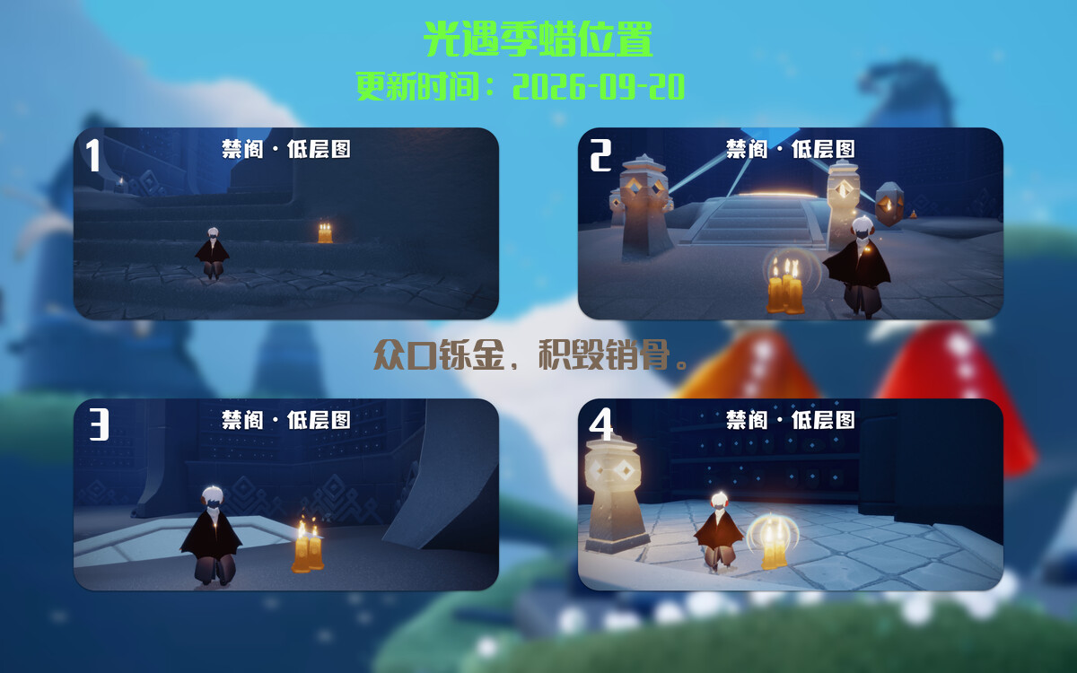 季节蜡烛汇总图