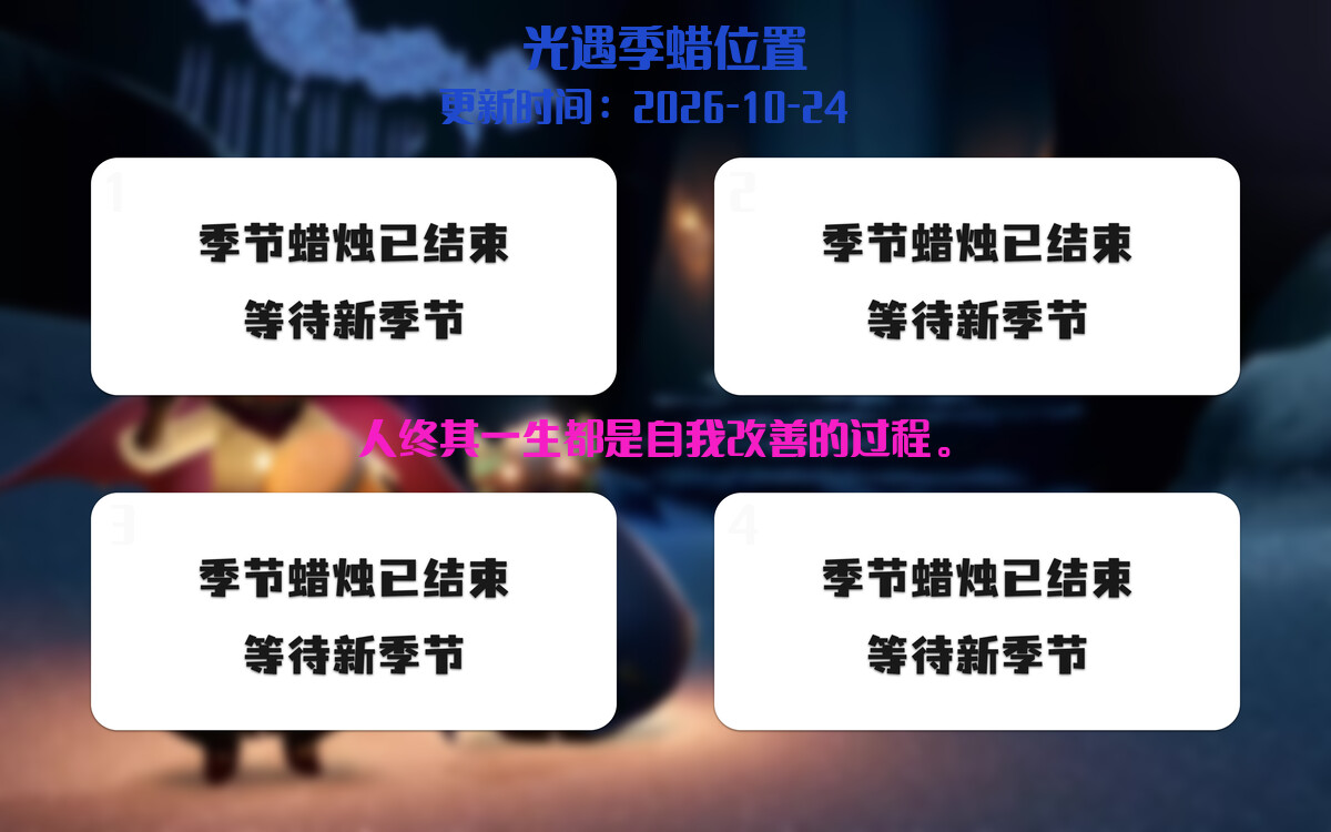 季节蜡烛汇总图
