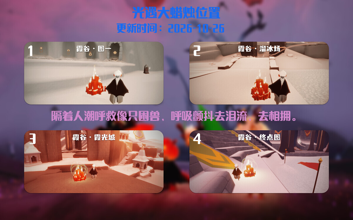 大蜡烛汇总图