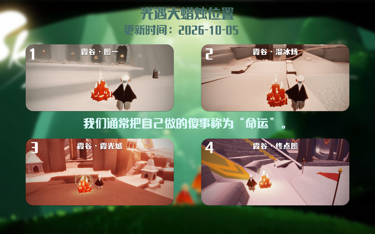 大蜡烛汇总图