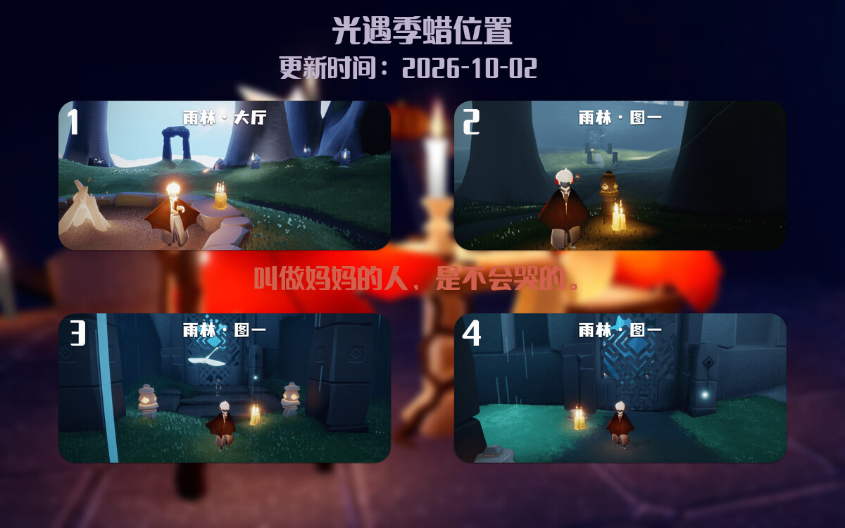 季节蜡烛汇总图