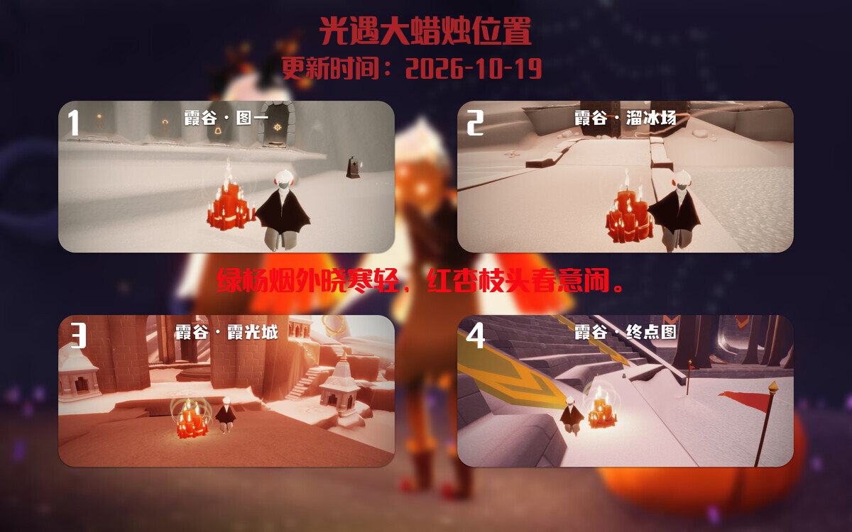 大蜡烛汇总图