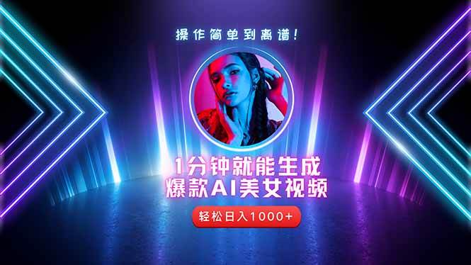 图片[1]-（14702期）2025年最强副业：用AI做短视频，从零开始打造爆款账号！-倾慕云小窝